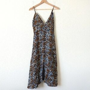 Cleobella Leopard Print Midi Dress